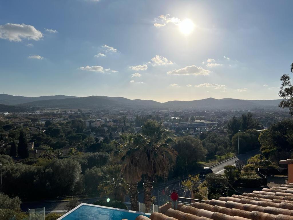 Appartement Vue Sur Mer, Piscine, Garage Prive Bormes-les-Mimosas Exterior foto